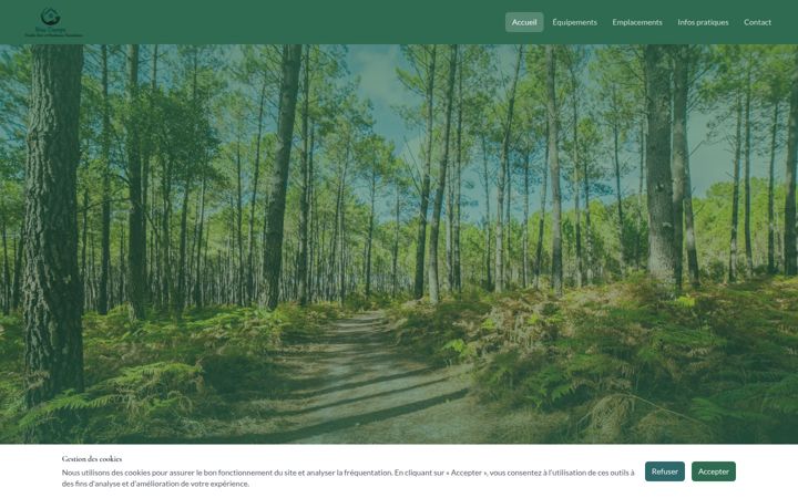 Screenshot of loreedeslandes.com