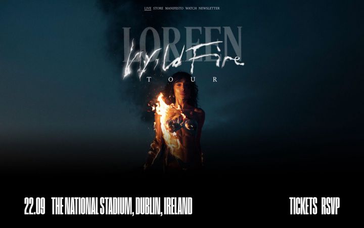 Screenshot of loreenofficial.com