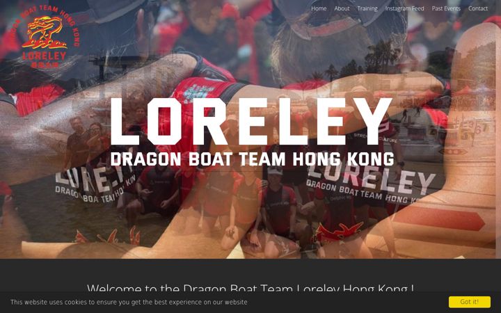 Screenshot of loreley-dragonboat.com