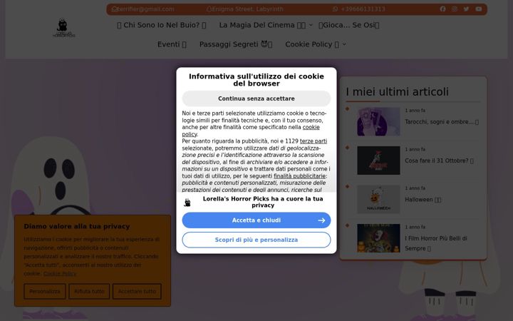 Screenshot of lorellaerriu.altervista.org