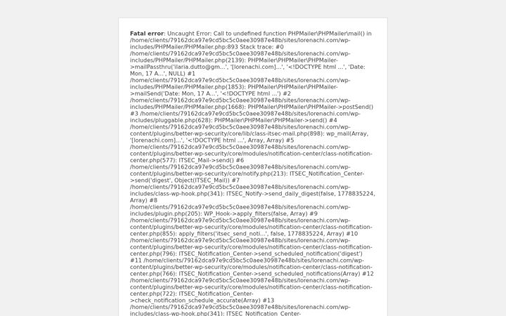 Screenshot of lorenachi.com