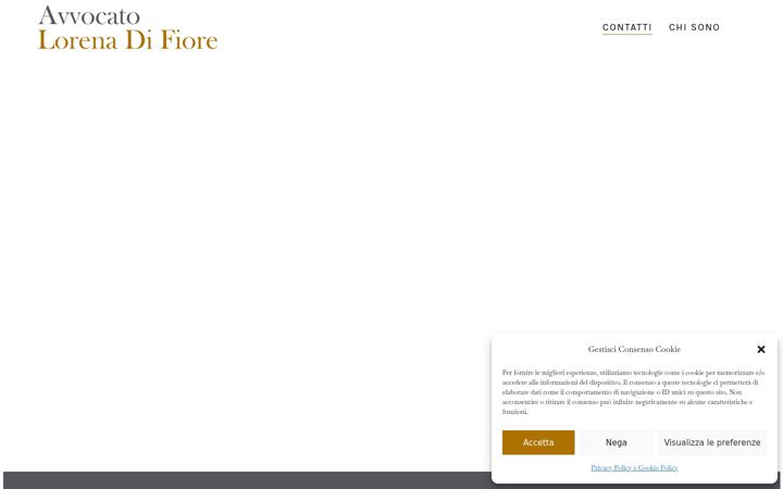 Screenshot of lorenadifiore.it