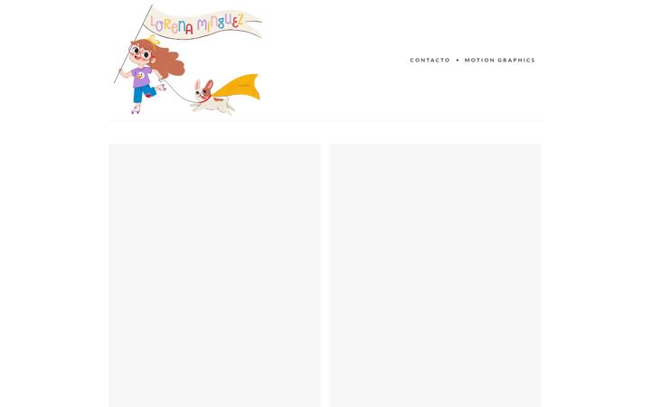 Screenshot of lorenaminguez.es