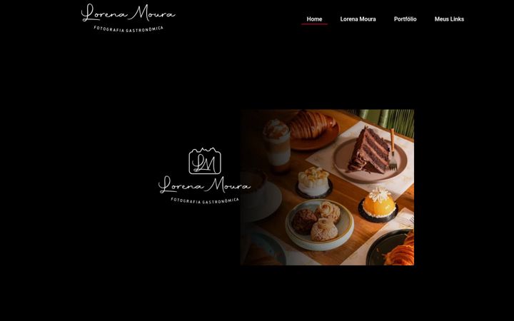 Screenshot of lorenamoura.com