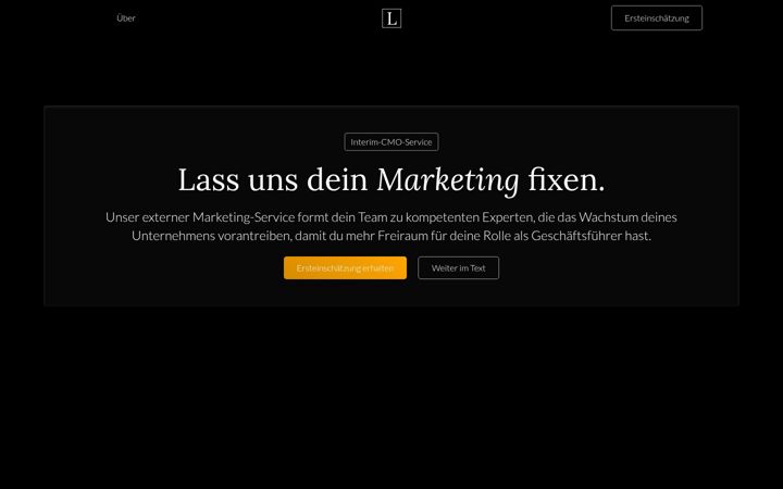 Screenshot of lorenzhoeppner.de