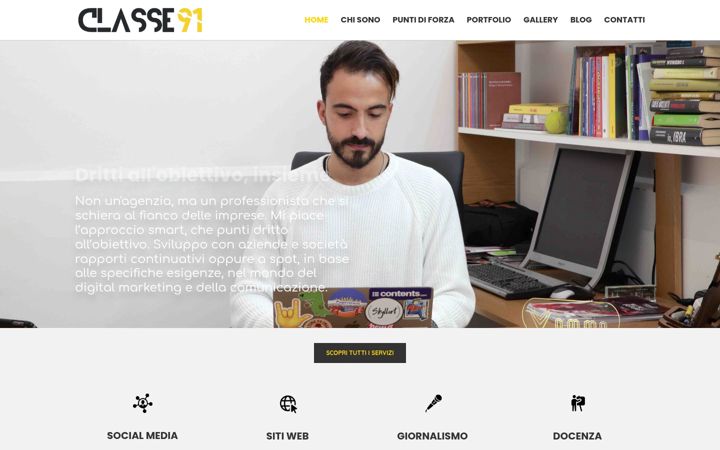 Screenshot of lorenzofalangone.it