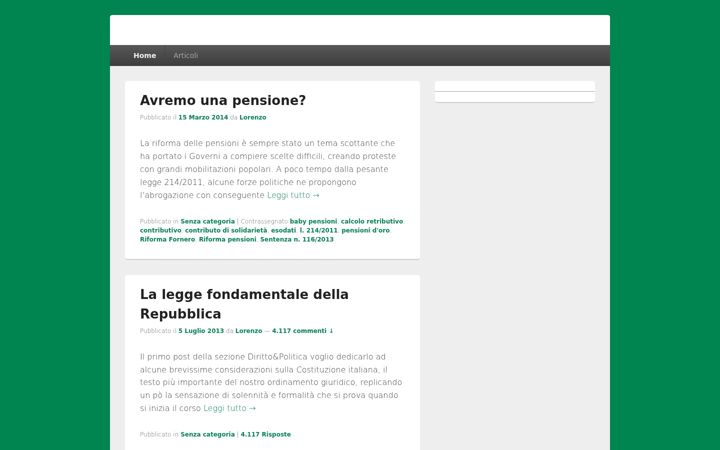 Screenshot of lorenzoleotta.com