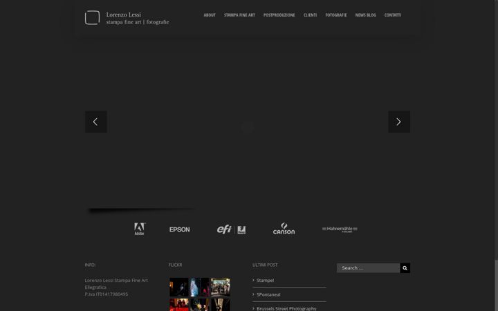 Screenshot of lorenzolessi.com
