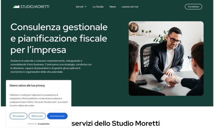 Screenshot of lorenzomoretti.it