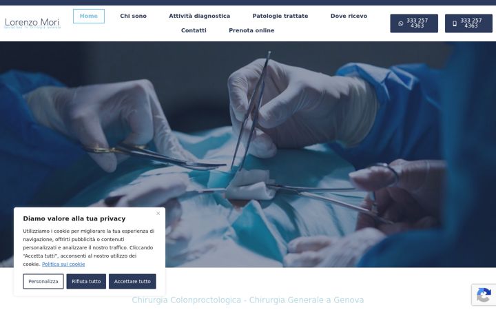 Screenshot of lorenzomori.it