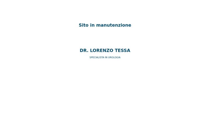 Screenshot of lorenzotessa.it