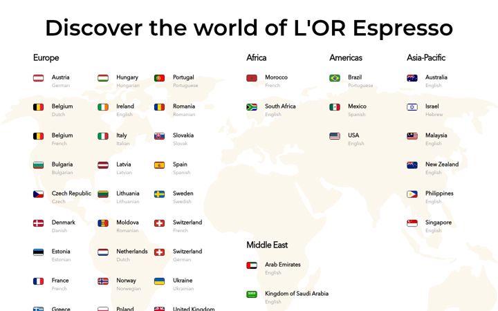 Zrzut ekranu lorespresso.com