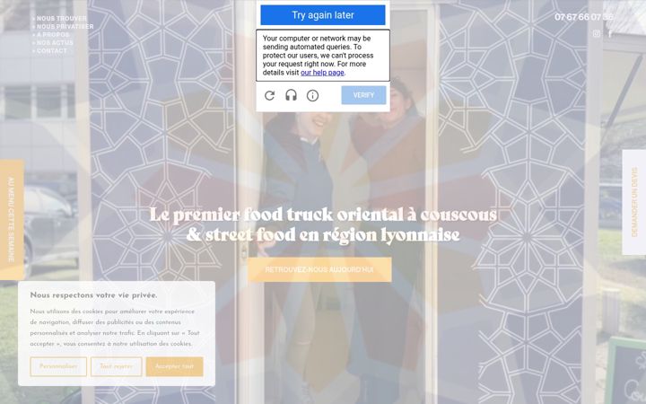 Screenshot of lorient-touch.com