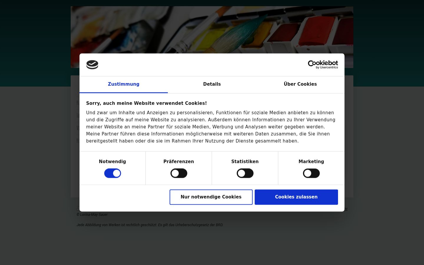 Zrzut ekranu banera zgody wyświetlanego przed jakąkolwiek interakcją