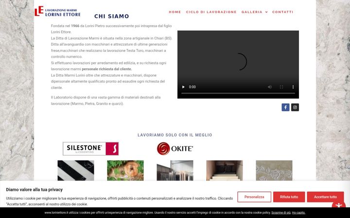 Screenshot of loriniettore.it
