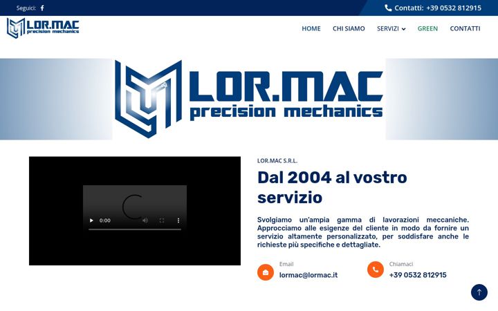 Screenshot of lormac.it