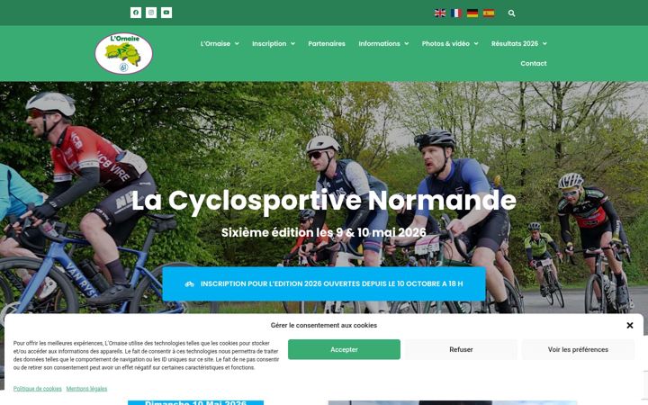 Screenshot of lornaise.fr