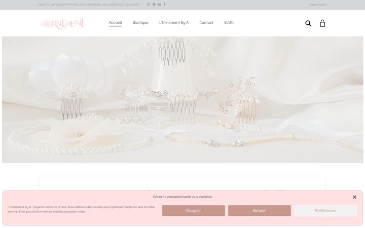 Screenshot of lornement-by-a.fr