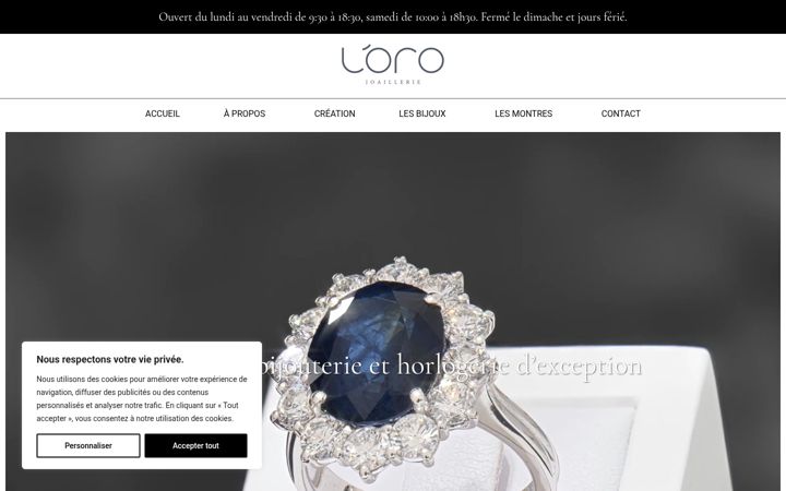 Screenshot of loro.be