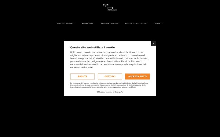 Screenshot of lorologiaiobiella.it