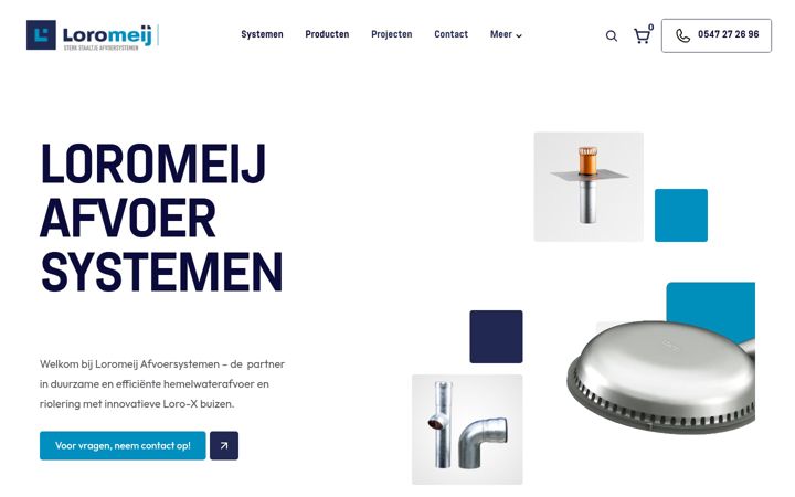 Screenshot of loromeij.nl