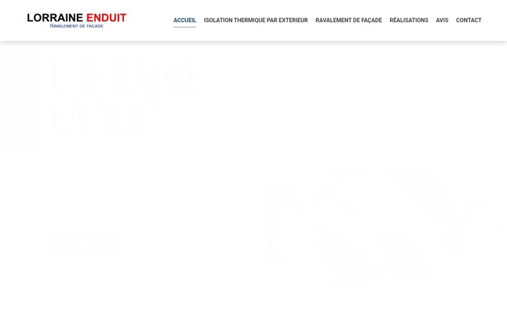 Screenshot of lorraine-enduit.com