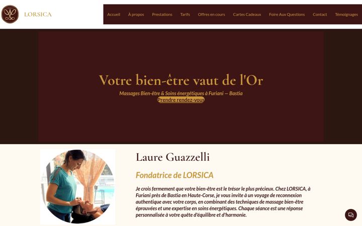 Screenshot of lorsicabienetre.com