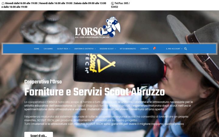 Screenshot of lorso.it