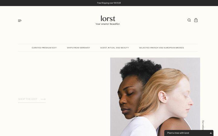 Screenshot of lorst.de