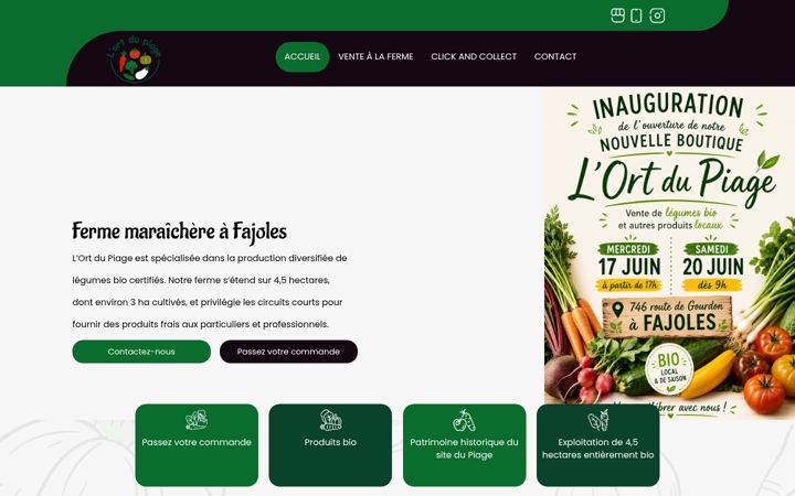 Screenshot of lortdupiage.fr