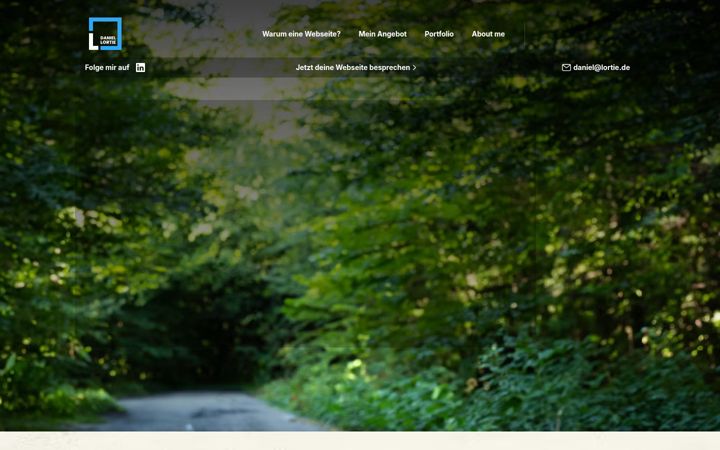 Screenshot of lortie.de