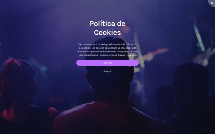 Screenshot of los80pasanfactura.com