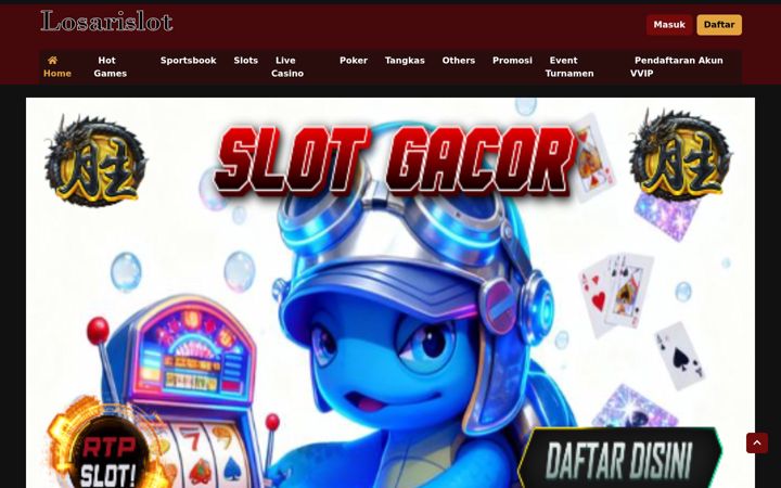 Screenshot of losarislot.com