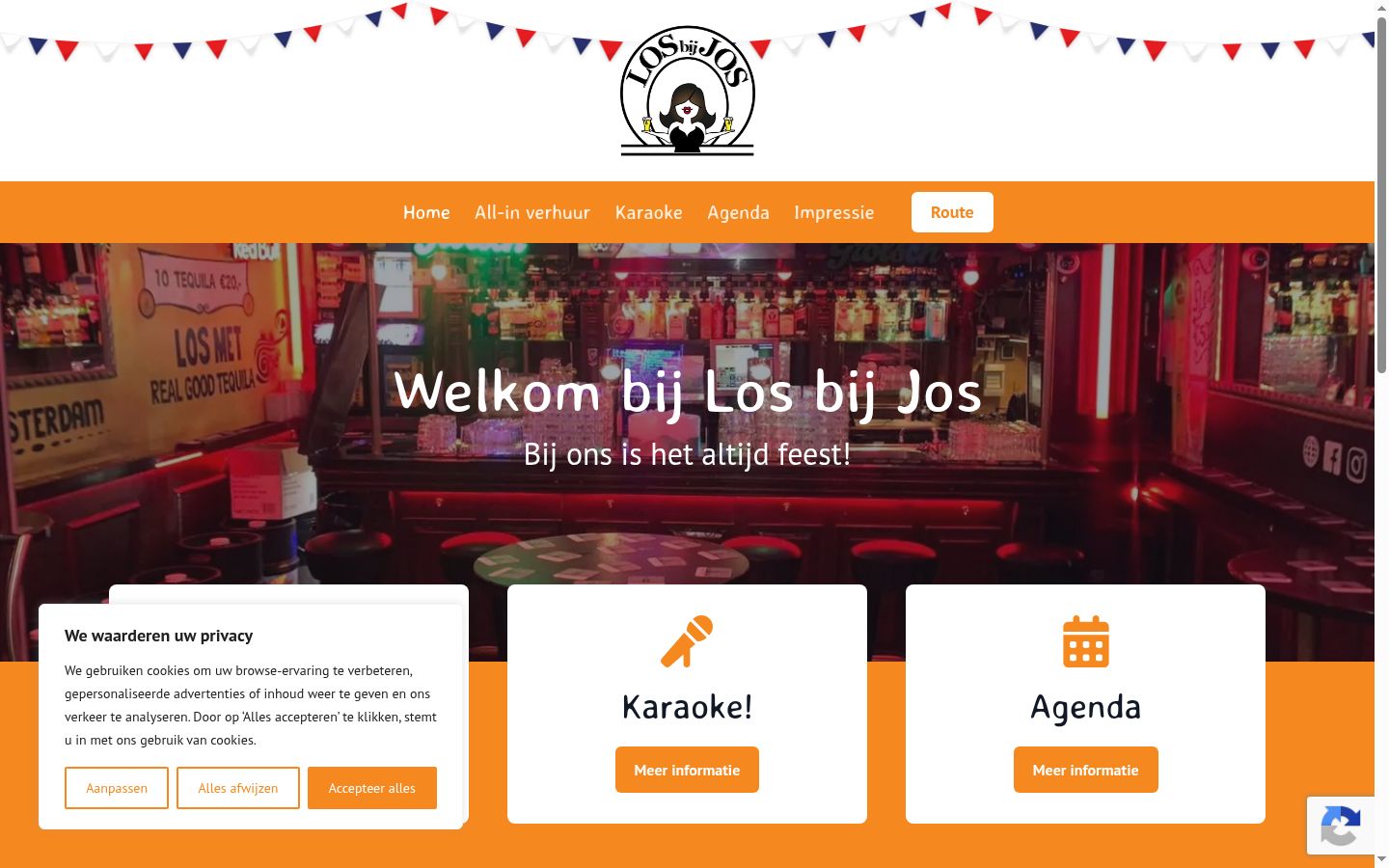 Screenshot tal-banner tal-kunsens muri qabel kwalunkwe interazzjoni