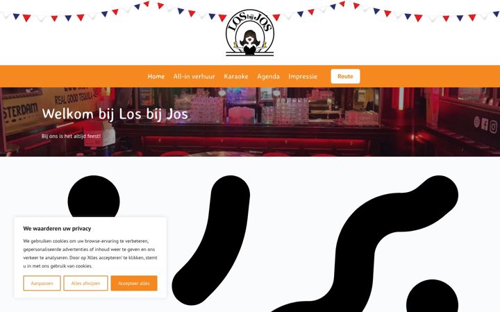 Screenshot of losbijjos.nl