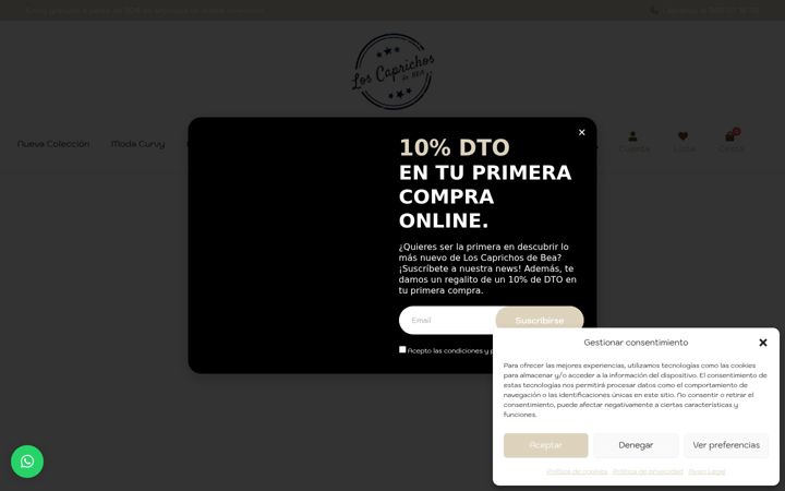 Zrzut ekranu loscaprichosdebea.com