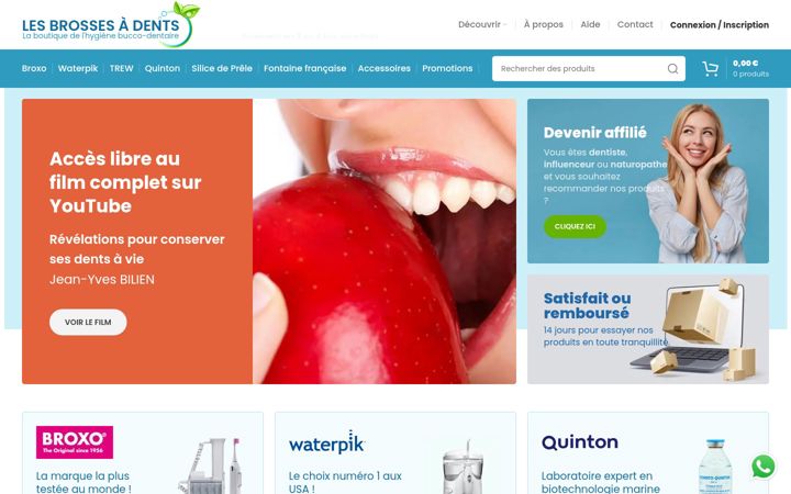 Screenshot of loscepillosdedientes.es