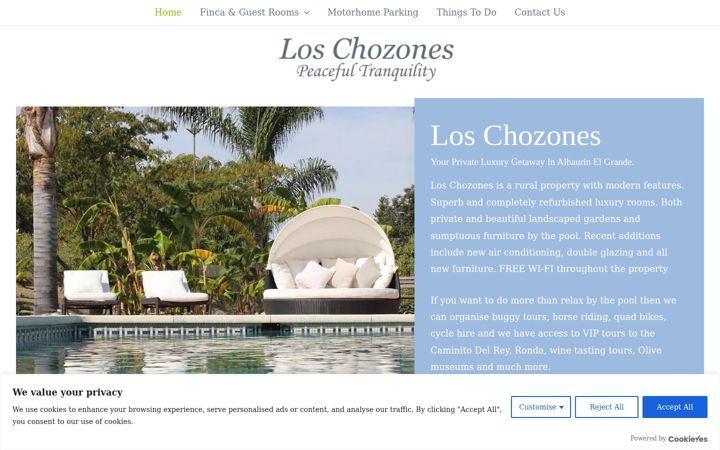 Screenshot of loschozones.com