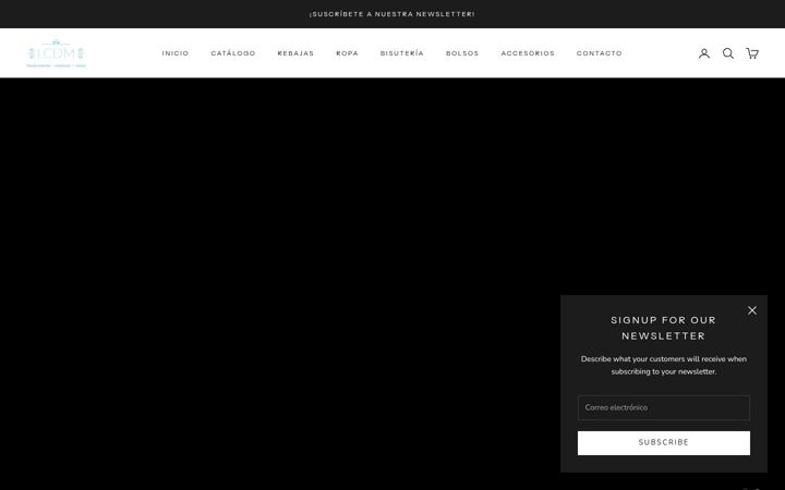 Screenshot of loscomplementosdemaria.com