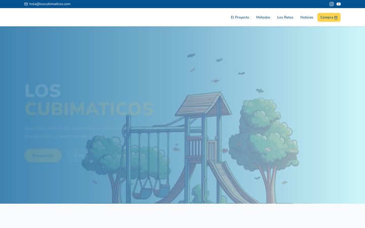 Screenshot of loscubimaticos.com