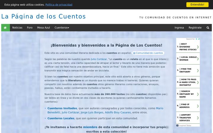 Screenshot of loscuentos.net