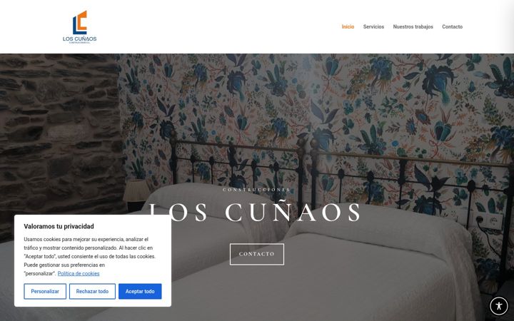 Screenshot of loscunaos.es