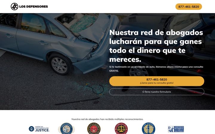 Screenshot of losdef.com