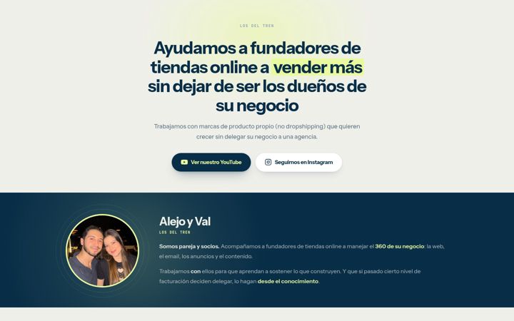 Screenshot of losdeltren.com