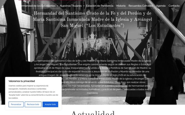 Screenshot of losestudiantes.org