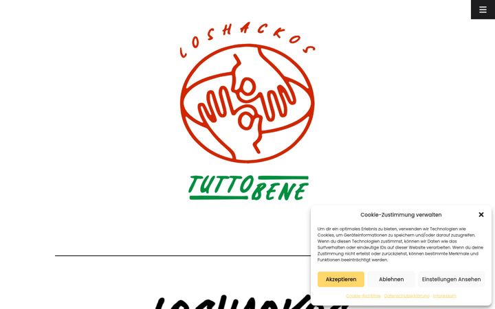 Screenshot of loshackos.com