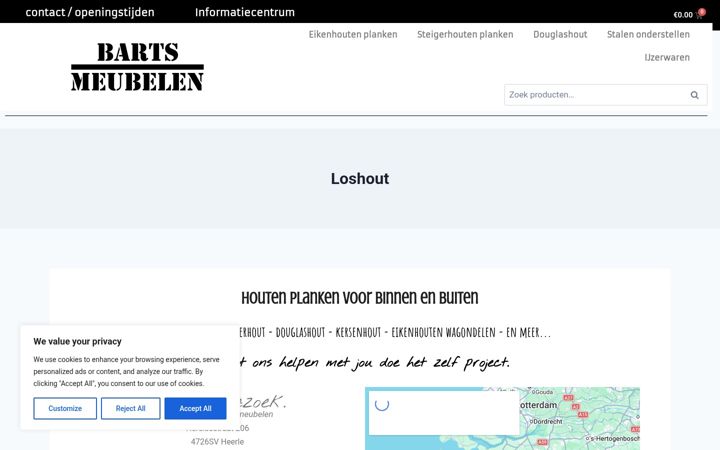 Screenshot of loshout.nl