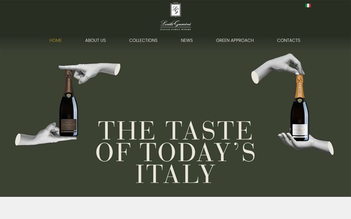Screenshot of lositoeguarini.it