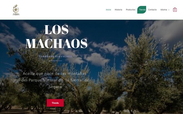 Screenshot of losmachaos.com