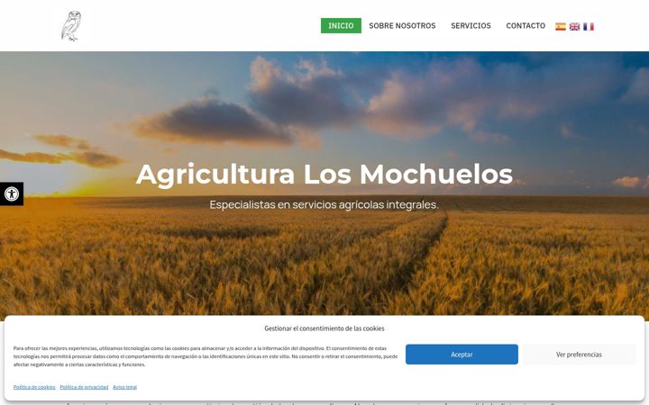 Screenshot of losmochuelosagro.es